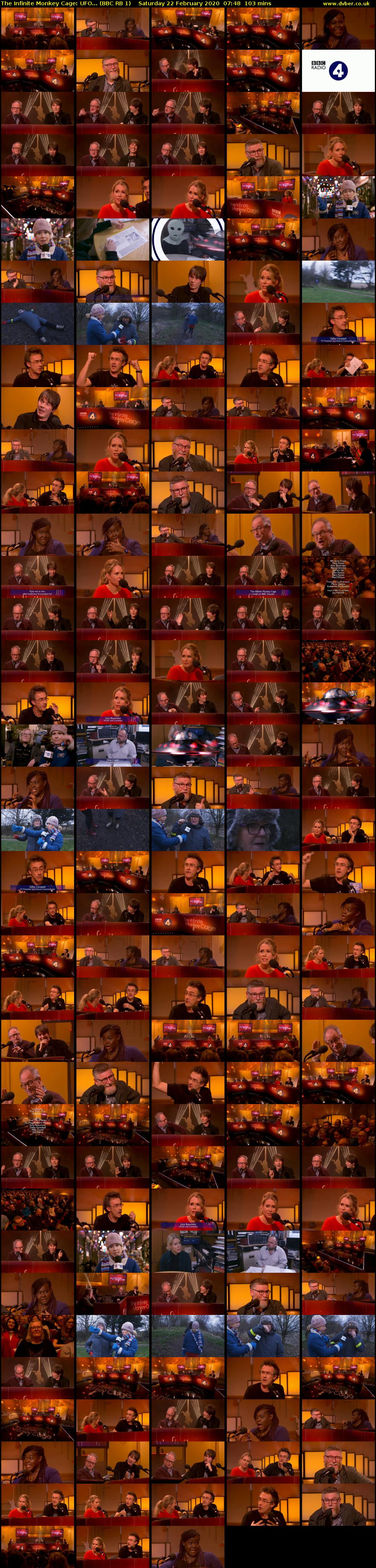 The Infinite Monkey Cage: UFO... (BBC RB 1) Saturday 22 February 2020 07:48 - 09:31