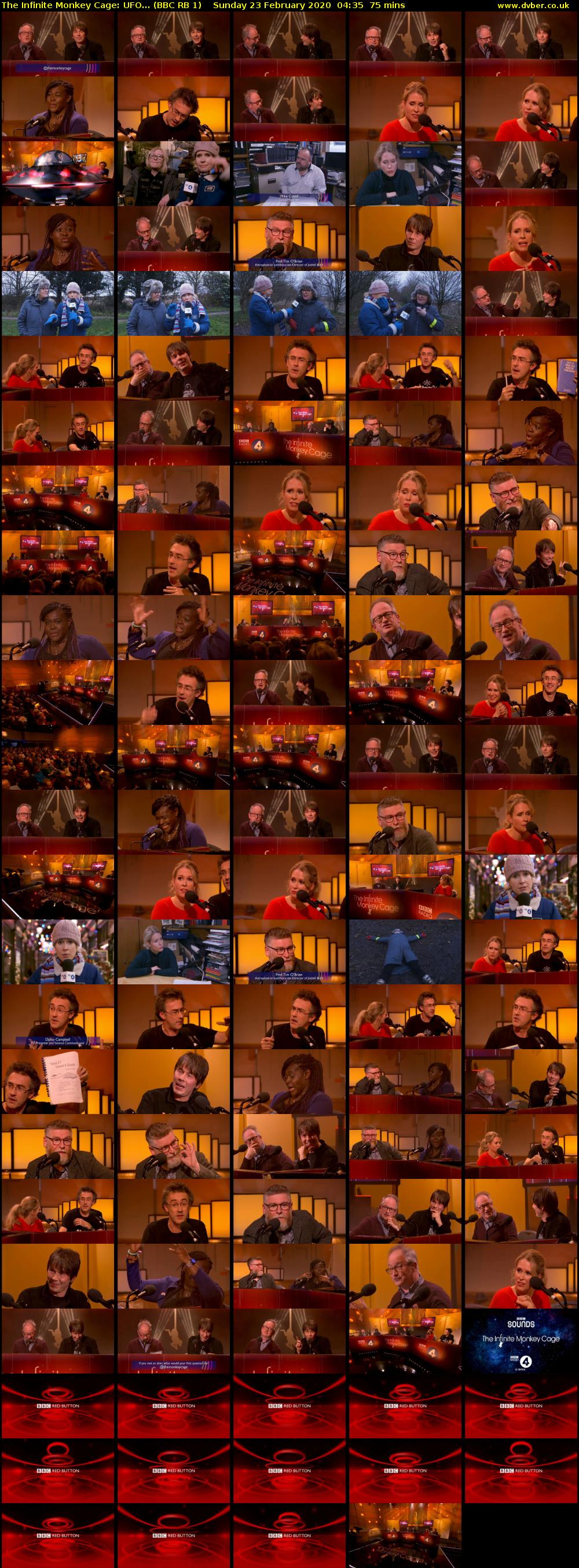 The Infinite Monkey Cage: UFO... (BBC RB 1) Sunday 23 February 2020 04:35 - 05:50