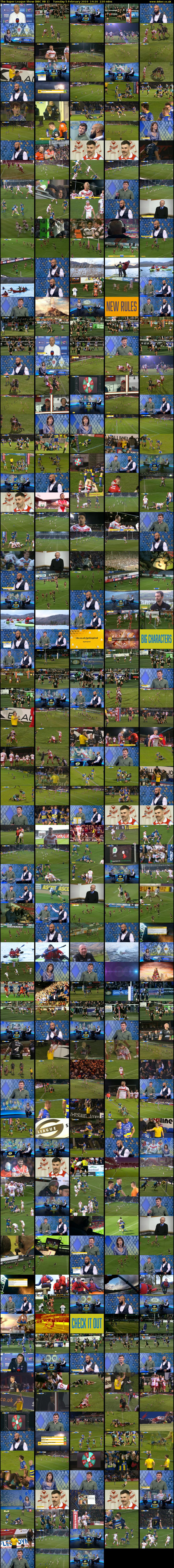 The Super League Show (BBC RB 1) Tuesday 5 February 2019 14:20 - 18:00