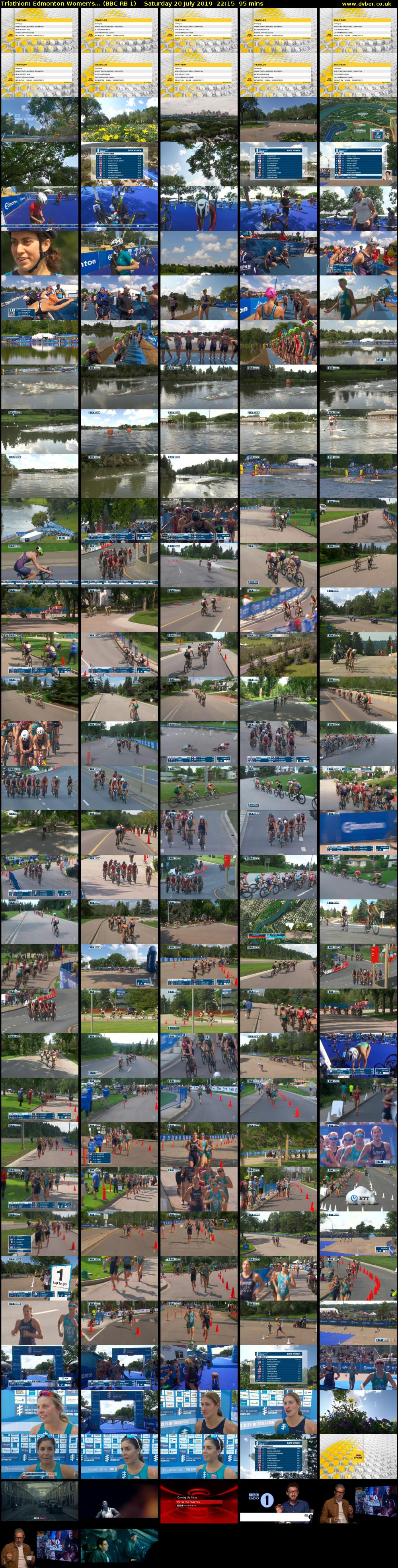 Triathlon: Edmonton Women's... (BBC RB 1) Saturday 20 July 2019 22:15 - 23:50