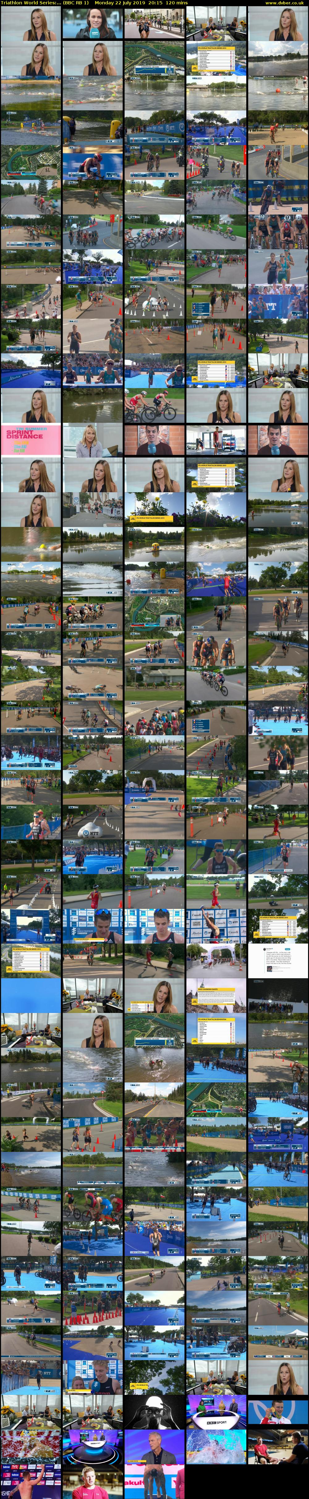Triathlon World Series:... (BBC RB 1) Monday 22 July 2019 20:15 - 22:15