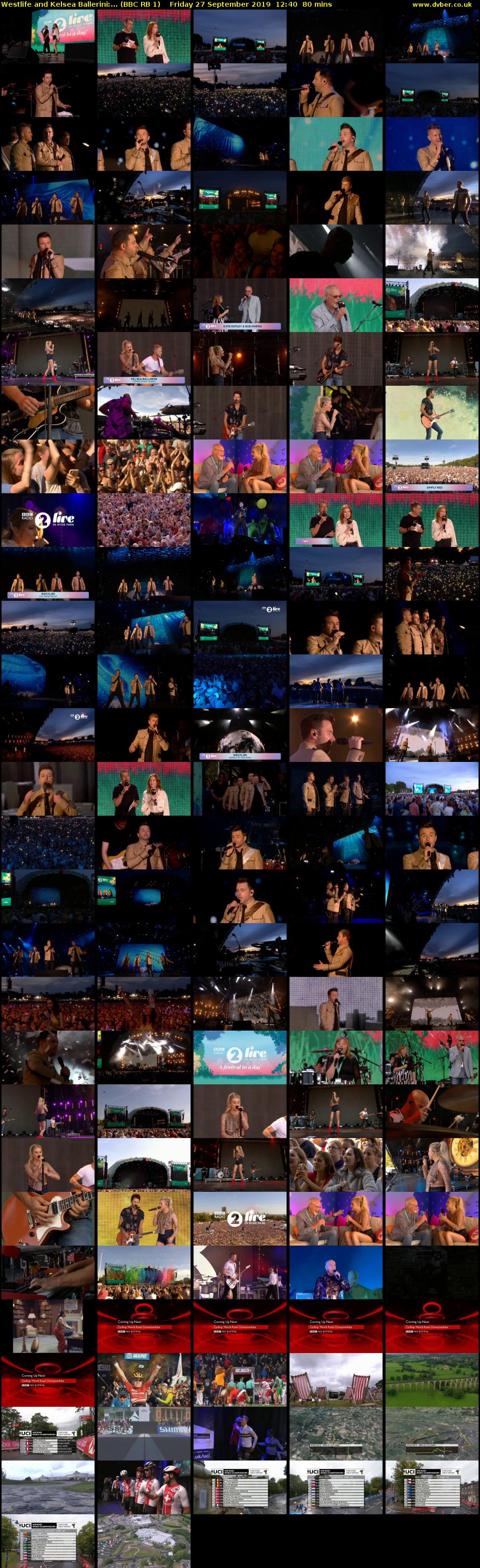 Westlife and Kelsea Ballerini:... (BBC RB 1) Friday 27 September 2019 12:40 - 14:00