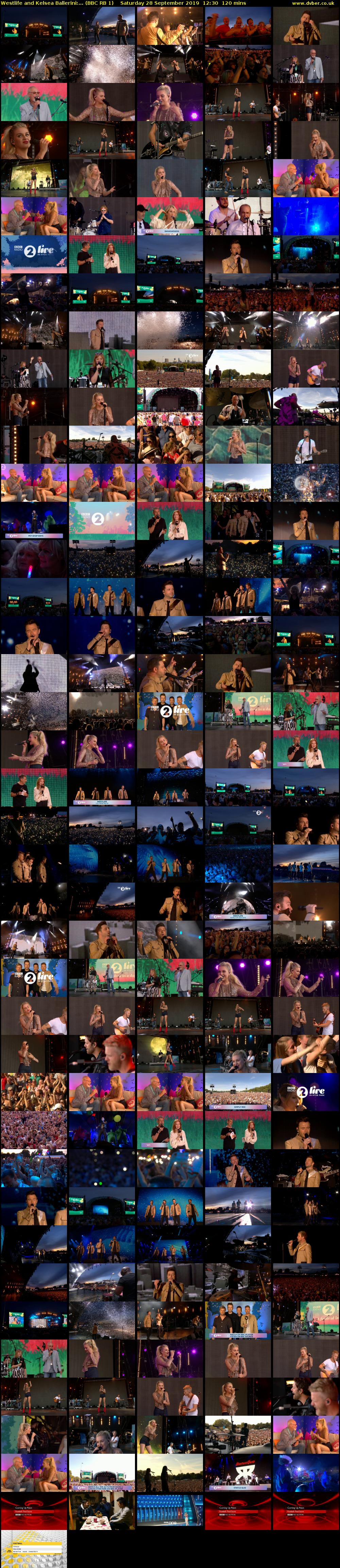 Westlife and Kelsea Ballerini:... (BBC RB 1) Saturday 28 September 2019 12:30 - 14:30