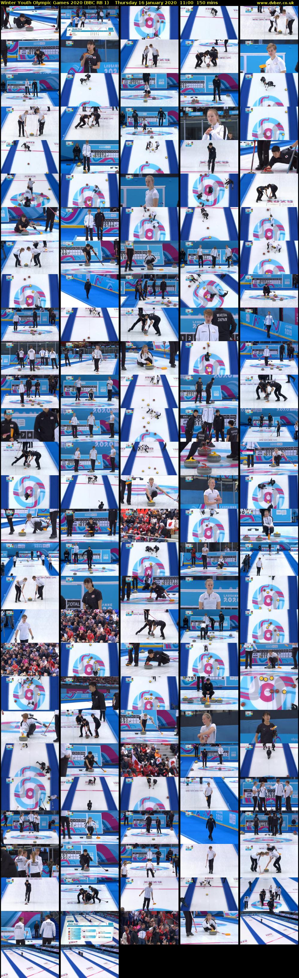 Winter Youth Olympic Games 2020 (BBC RB 1) Thursday 16 January 2020 11:00 - 13:30