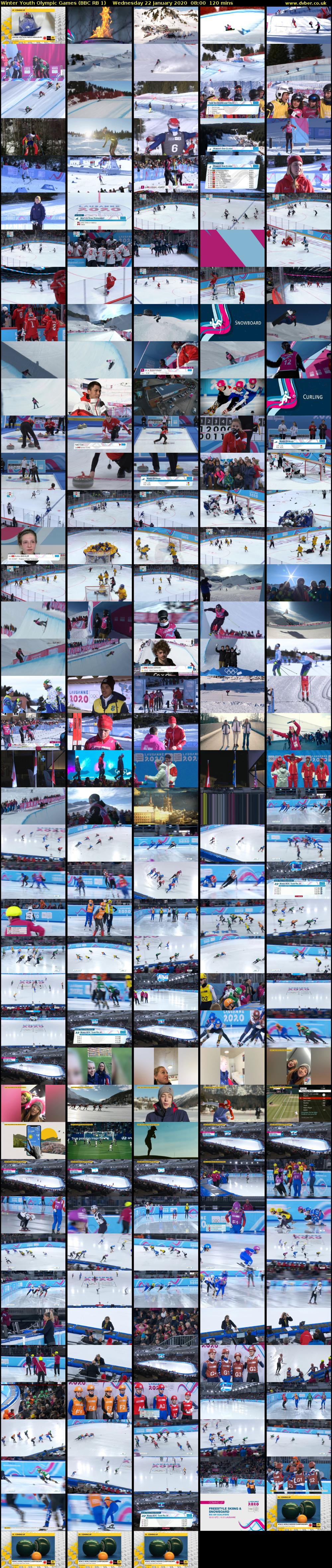 Winter Youth Olympic Games (BBC RB 1) Wednesday 22 January 2020 08:00 - 10:00