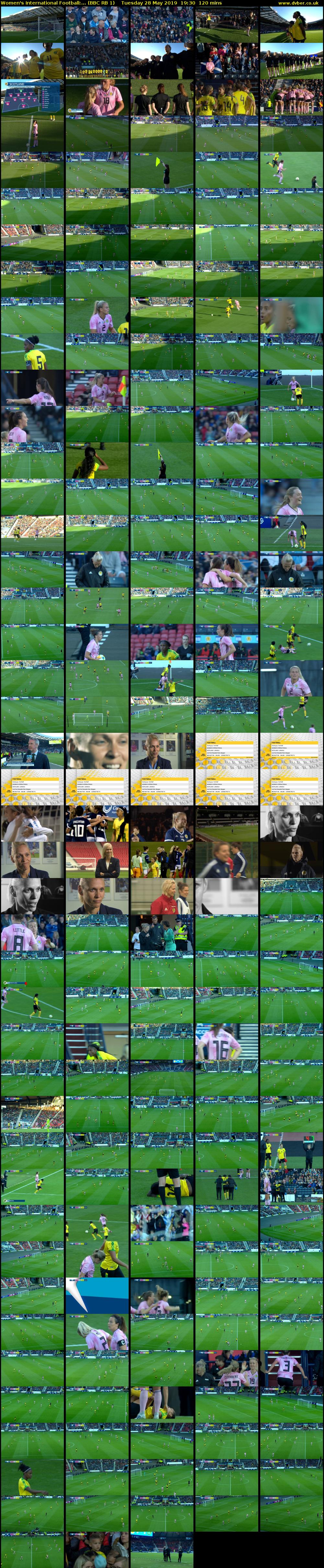 Women's International Football:... (BBC RB 1) Tuesday 28 May 2019 19:30 - 21:30