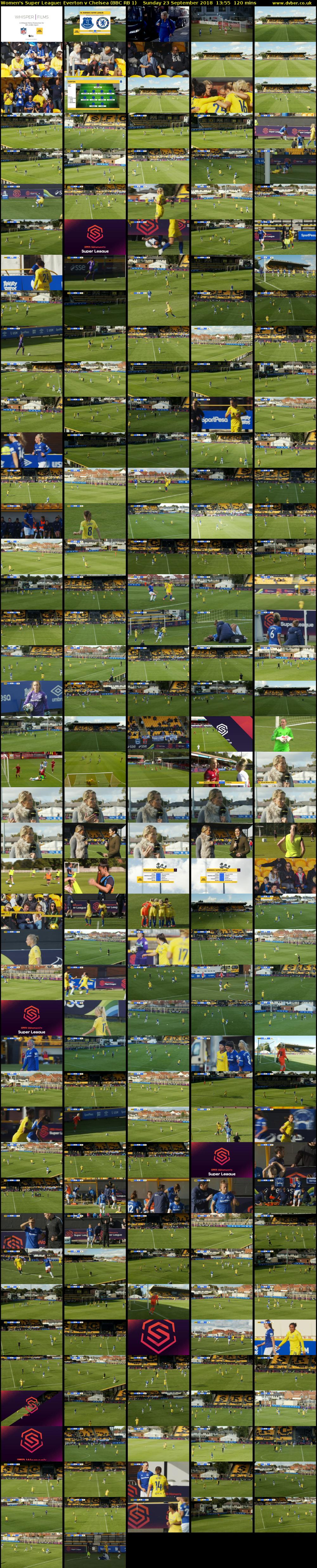 Women's Super League: Everton v Chelsea (BBC RB 1) Sunday 23 September 2018 13:55 - 15:55