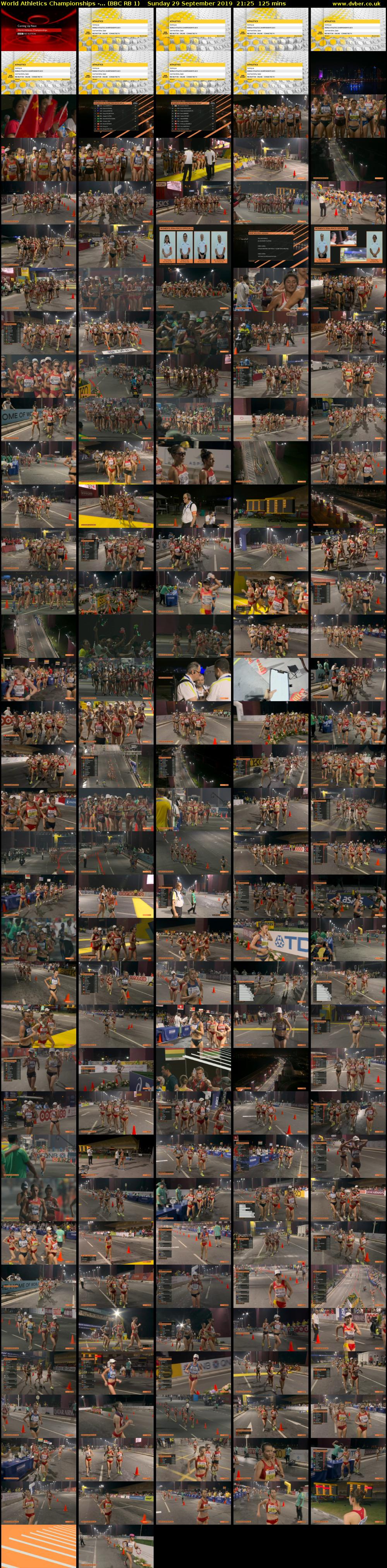 World Athletics Championships -... (BBC RB 1) Sunday 29 September 2019 21:25 - 23:30
