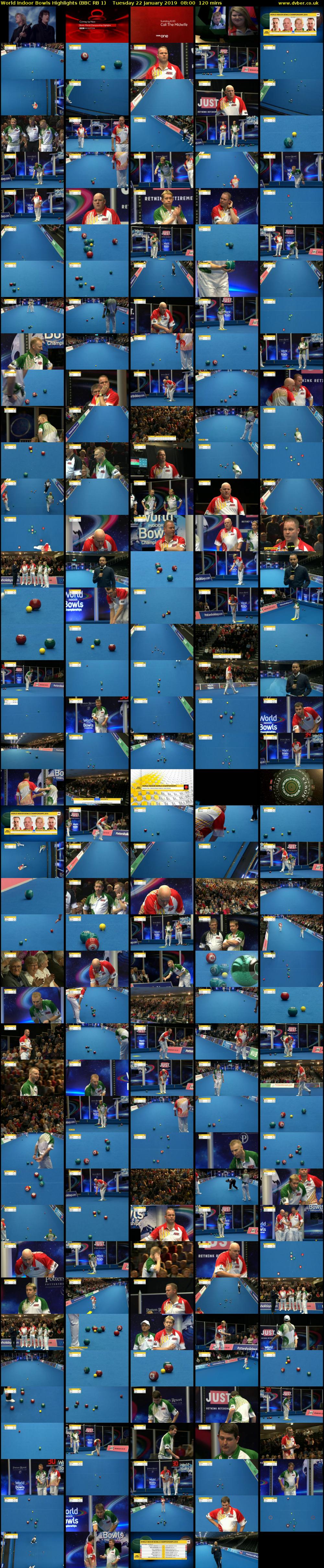 World Indoor Bowls Highlights (BBC RB 1) Tuesday 22 January 2019 08:00 - 10:00