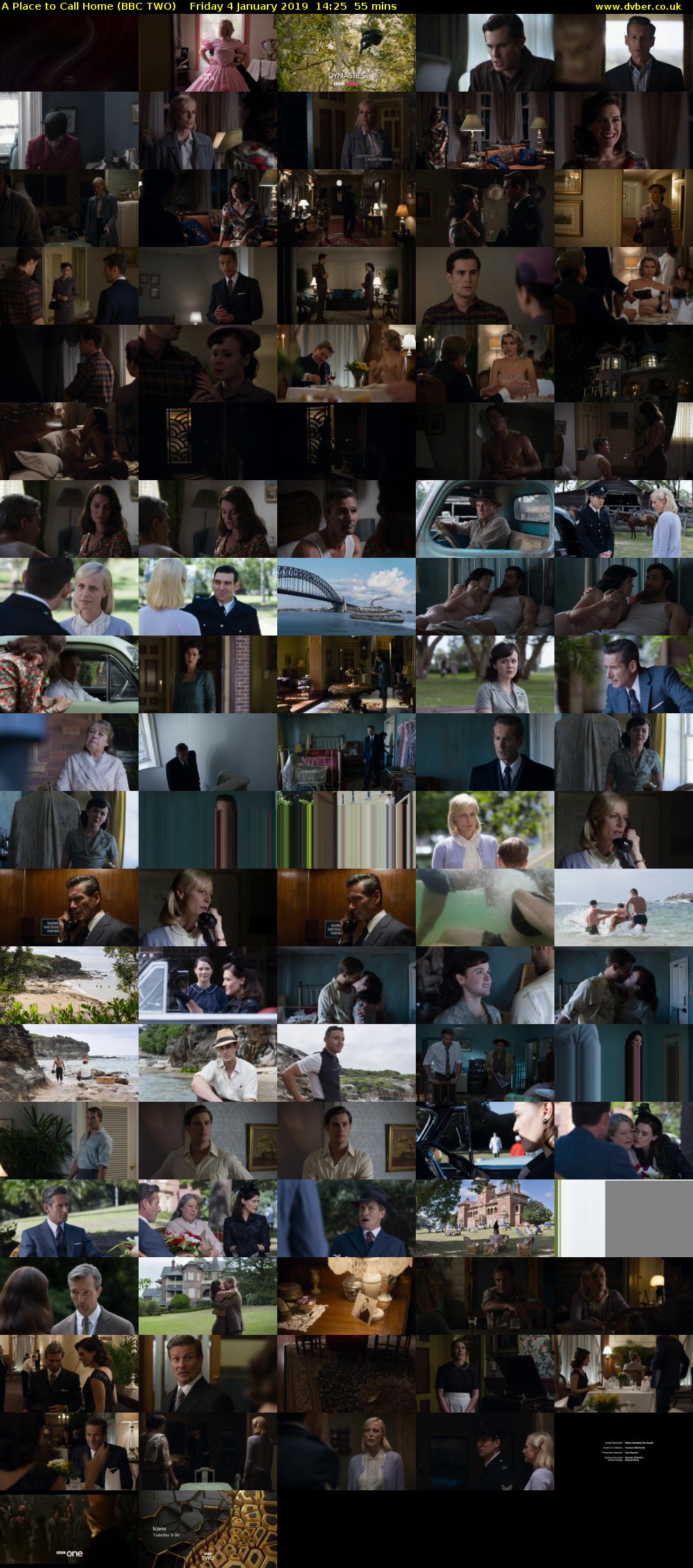 A Place to Call Home (BBC TWO) Friday 4 January 2019 14:25 - 15:20