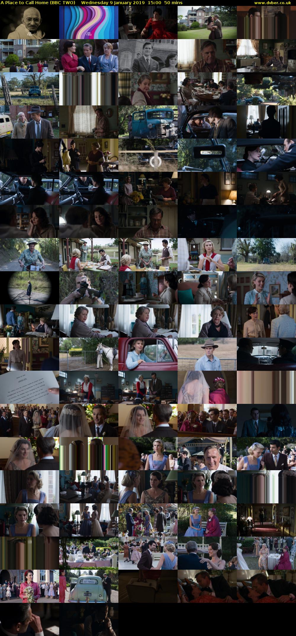 A Place to Call Home (BBC TWO) Wednesday 9 January 2019 15:00 - 15:50