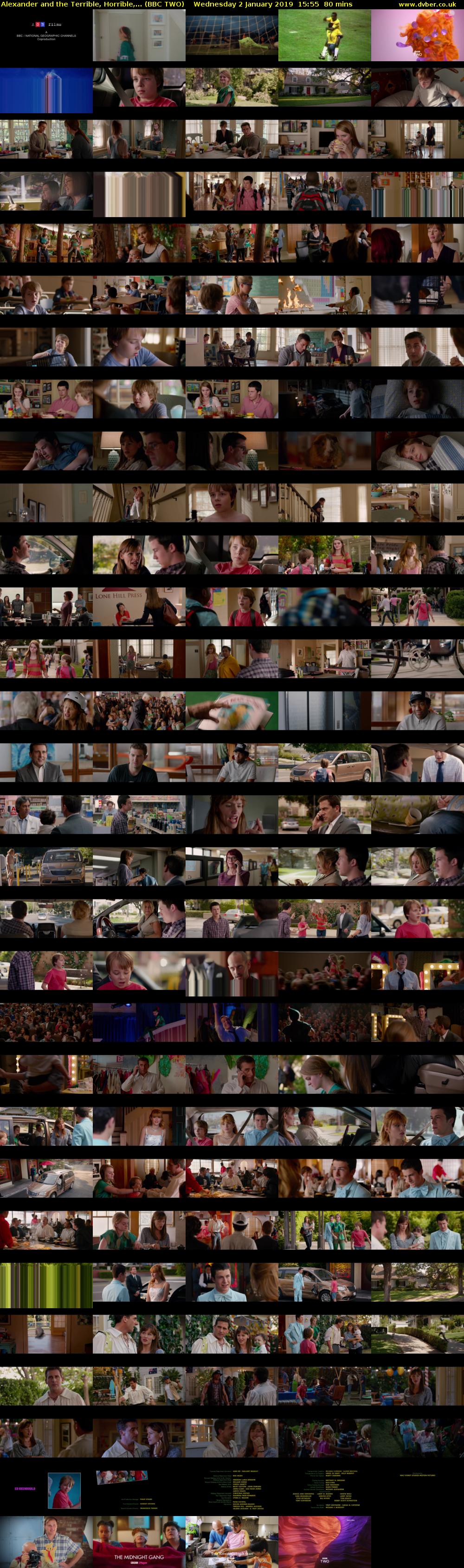 Alexander and the Terrible, Horrible,... (BBC TWO) Wednesday 2 January 2019 15:55 - 17:15