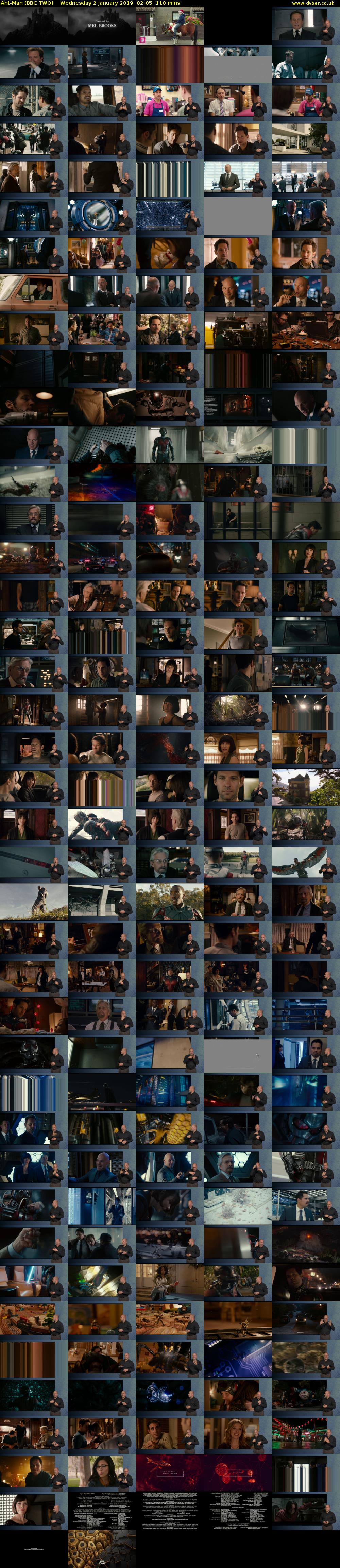 Ant-Man (BBC TWO) Wednesday 2 January 2019 02:05 - 03:55