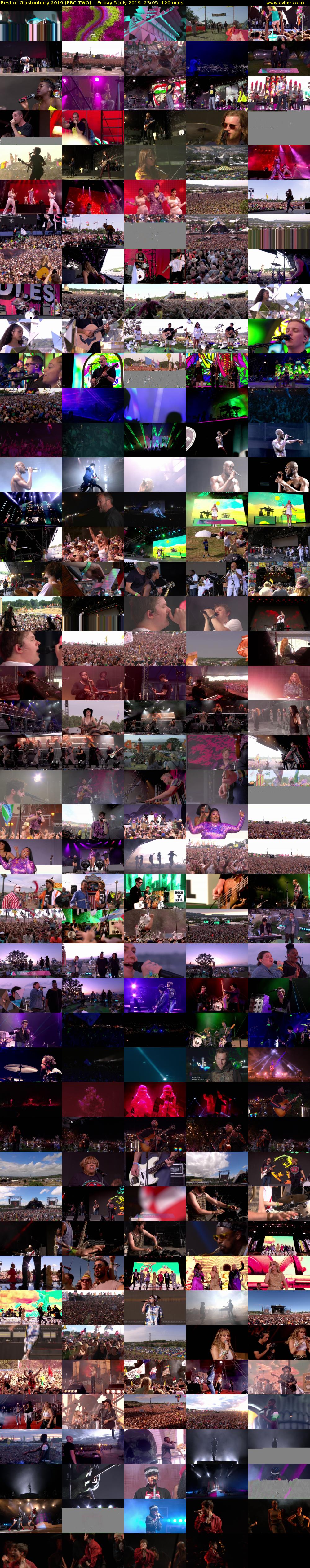 Best of Glastonbury 2019 (BBC TWO) Friday 5 July 2019 23:05 - 01:05