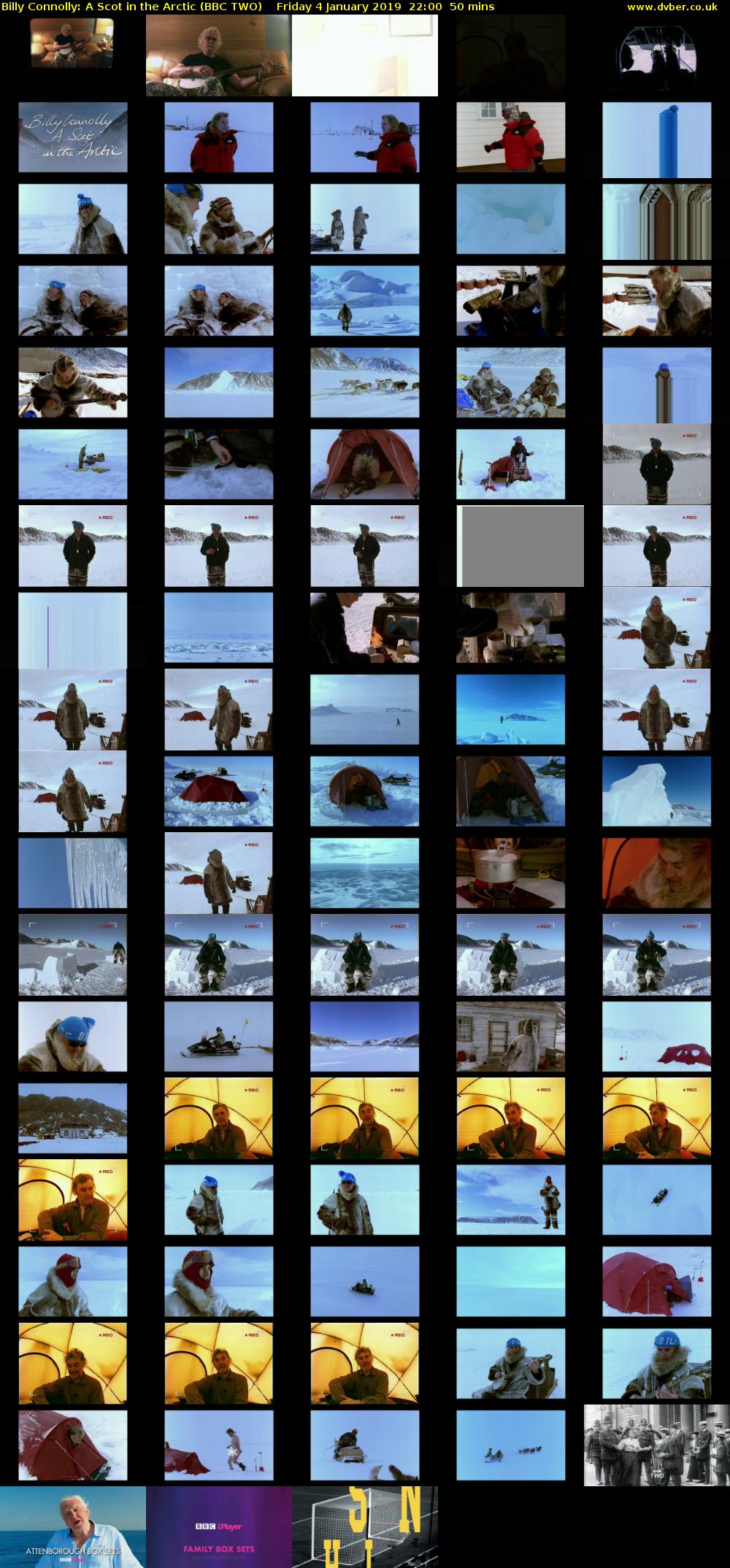 Billy Connolly: A Scot in the Arctic (BBC TWO) Friday 4 January 2019 22:00 - 22:50