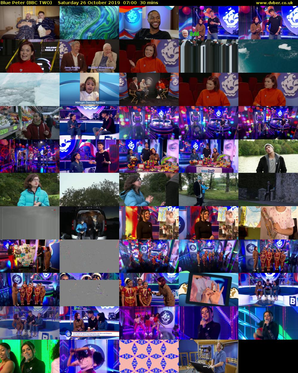 Blue Peter (BBC TWO) Saturday 26 October 2019 07:00 - 07:30