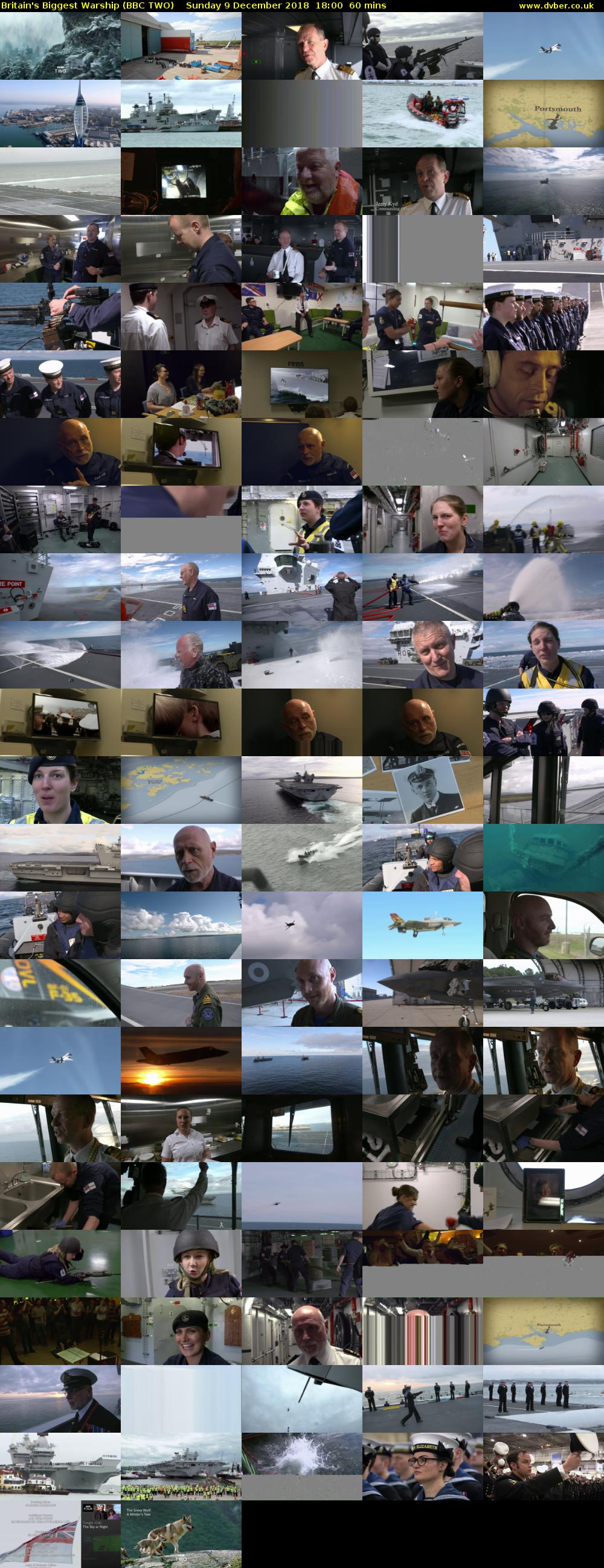 Britain's Biggest Warship (BBC TWO) Sunday 9 December 2018 18:00 - 19:00