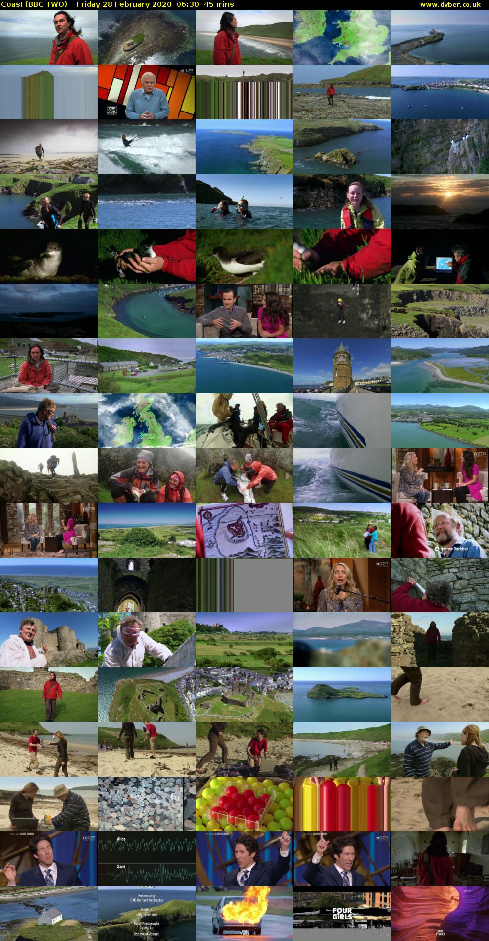 Coast (BBC TWO) Friday 28 February 2020 06:30 - 07:15