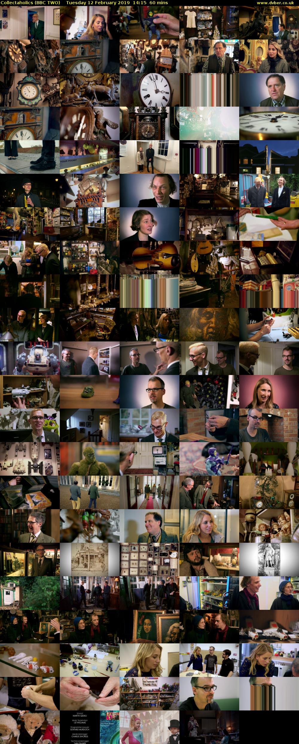 Collectaholics (BBC TWO) Tuesday 12 February 2019 14:15 - 15:15