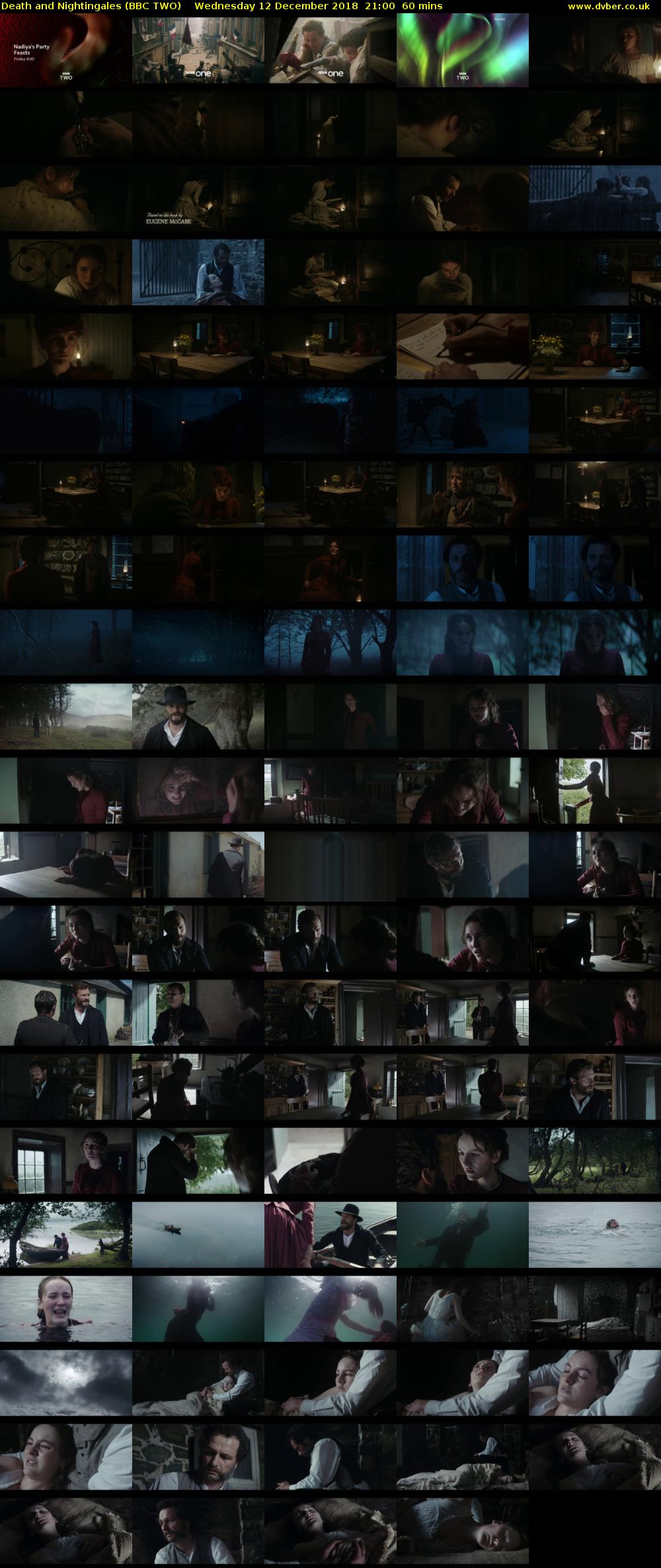 Death and Nightingales (BBC TWO) Wednesday 12 December 2018 21:00 - 22:00