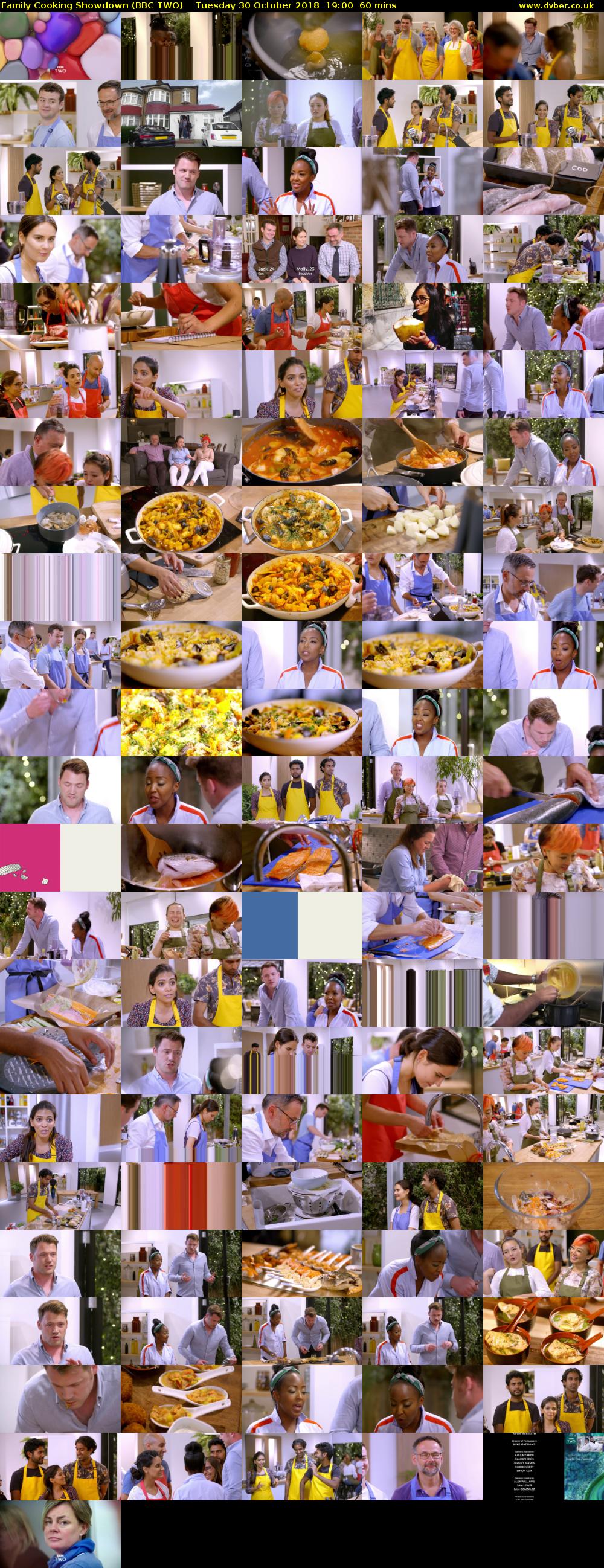 Family Cooking Showdown (BBC TWO) Tuesday 30 October 2018 19:00 - 20:00