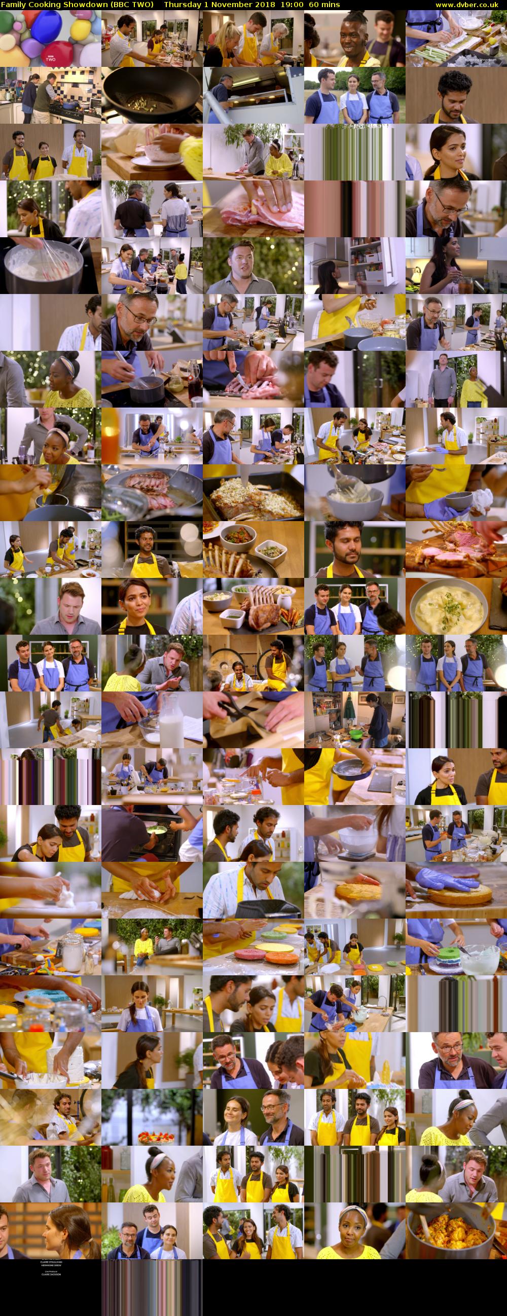 Family Cooking Showdown (BBC TWO) Thursday 1 November 2018 19:00 - 20:00