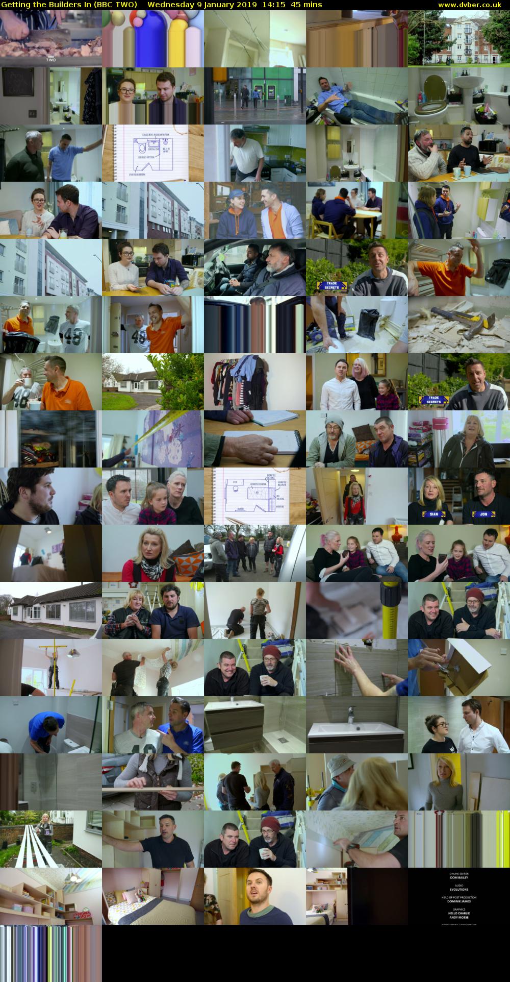 Getting the Builders In (BBC TWO) Wednesday 9 January 2019 14:15 - 15:00