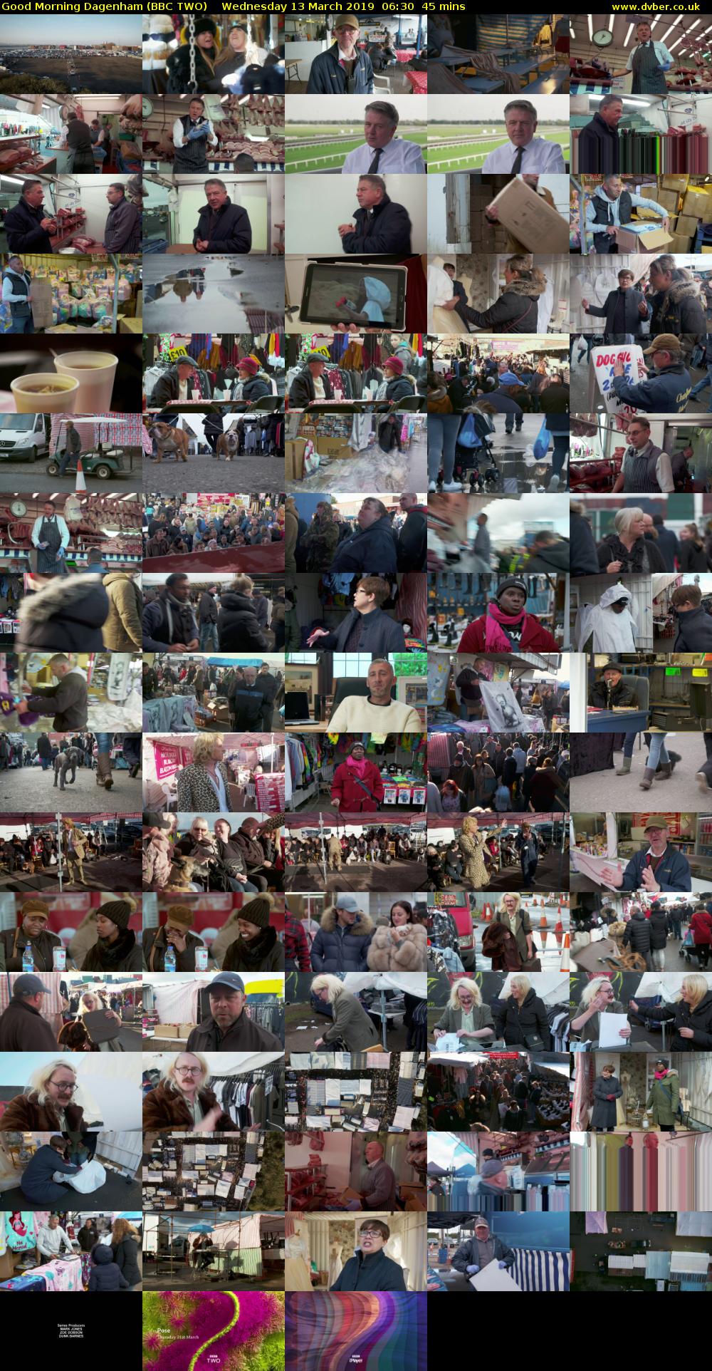 Good Morning Dagenham (BBC TWO) Wednesday 13 March 2019 06:30 - 07:15