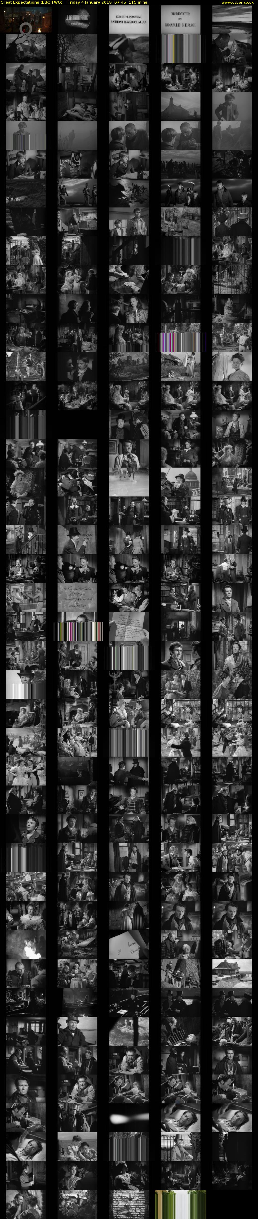 Great Expectations (BBC TWO) Friday 4 January 2019 07:45 - 09:40