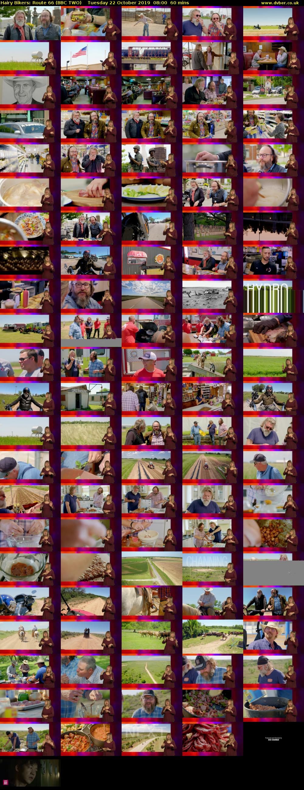 Hairy Bikers: Route 66 (BBC TWO) Tuesday 22 October 2019 08:00 - 09:00