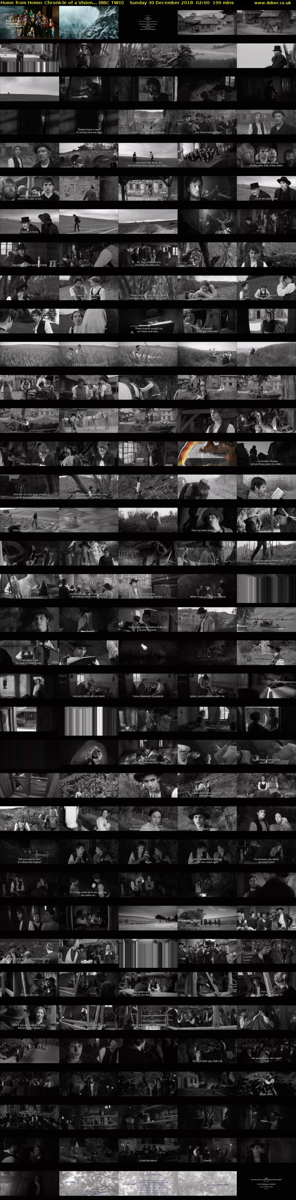 Home from Home: Chronicle of a Vision... (BBC TWO) Sunday 30 December 2018 02:00 - 03:40