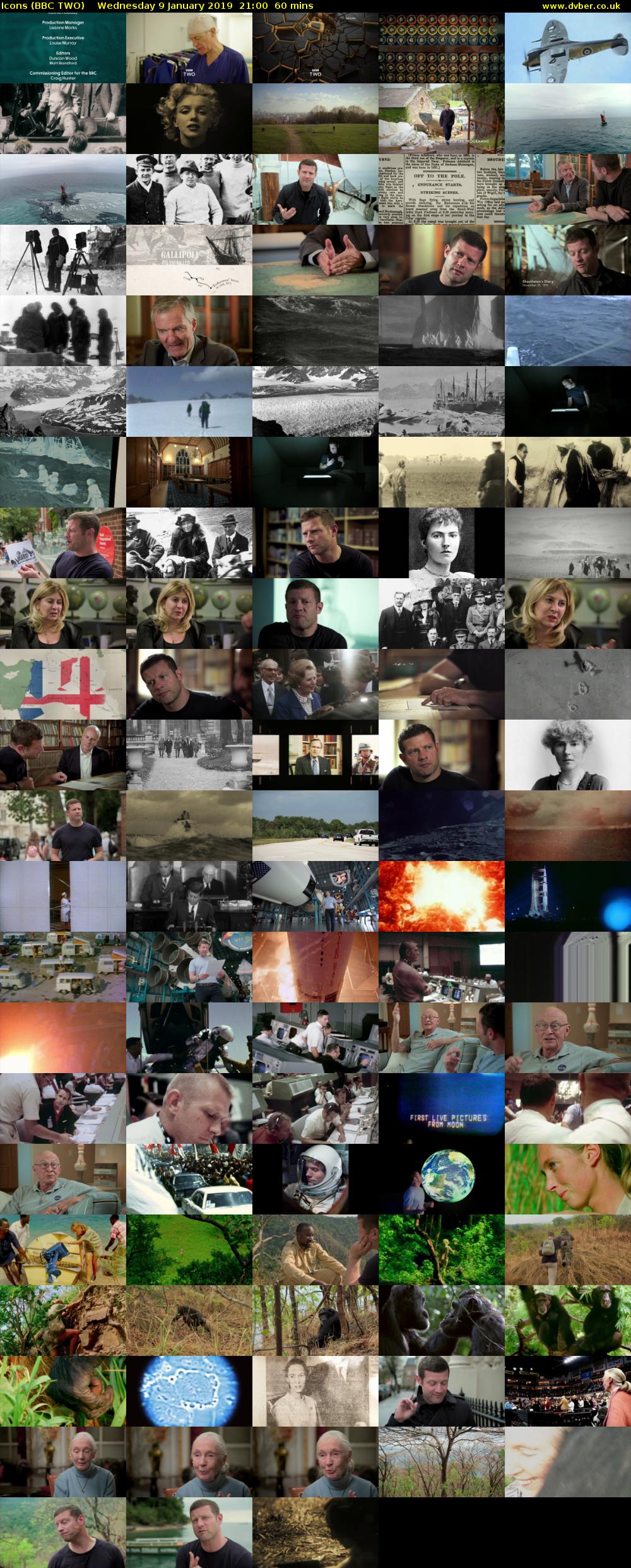 Icons (BBC TWO) Wednesday 9 January 2019 21:00 - 22:00