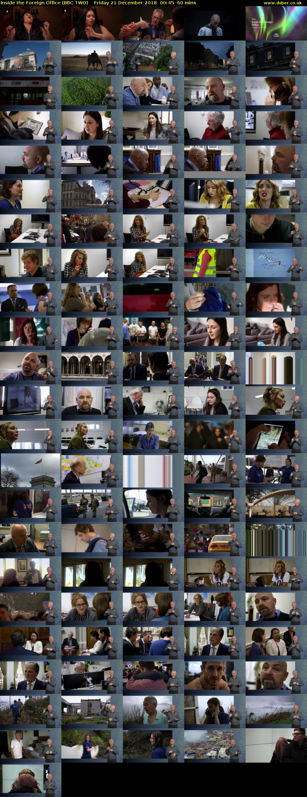 Inside the Foreign Office (BBC TWO) Friday 21 December 2018 00:45 - 01:45