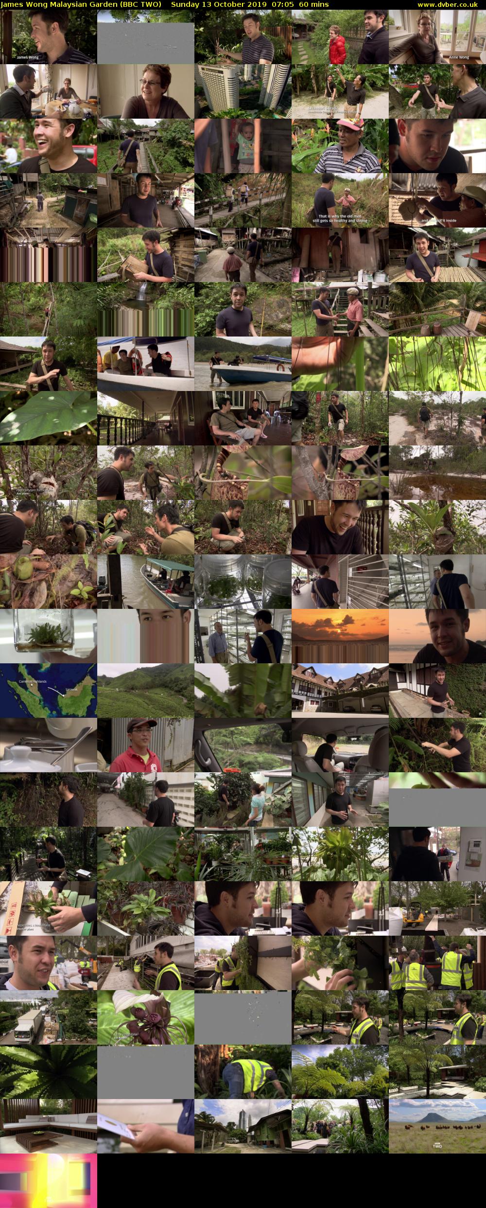 James Wong Malaysian Garden (BBC TWO) Sunday 13 October 2019 07:05 - 08:05