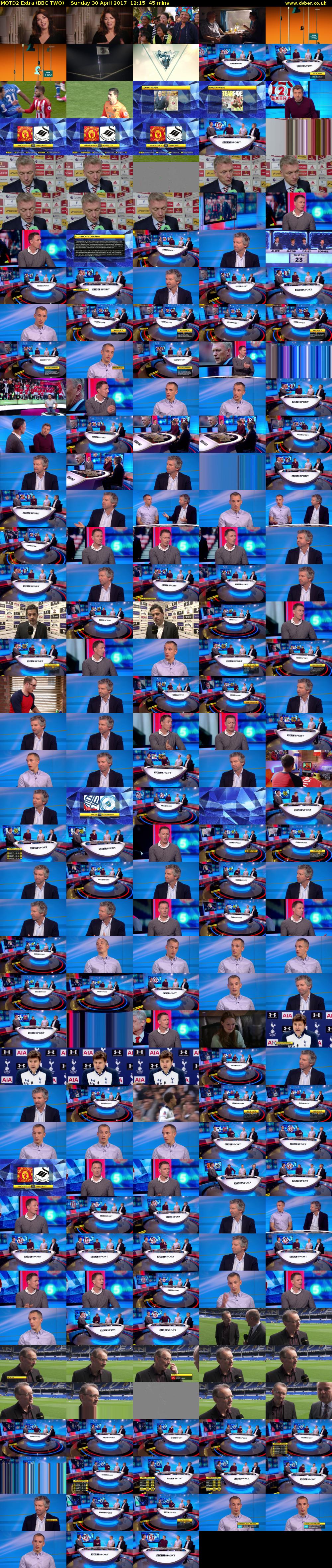 MOTD2 Extra (BBC TWO) Sunday 30 April 2017 12:15 - 13:00