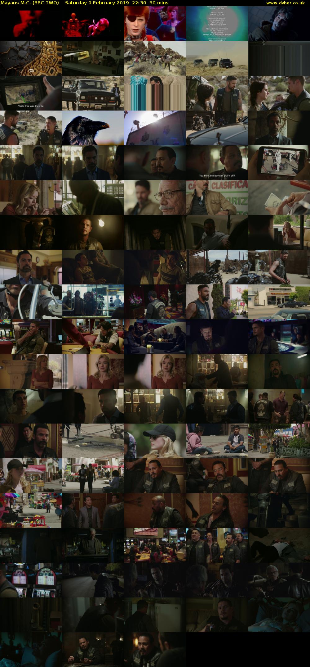 Mayans M.C. (BBC TWO) Saturday 9 February 2019 22:30 - 23:20