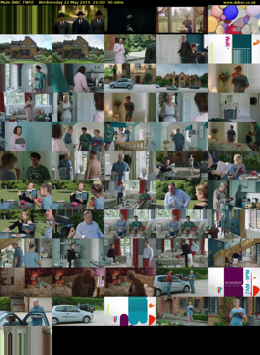 Mum (BBC TWO) Wednesday 22 May 2019 22:00 - 22:30