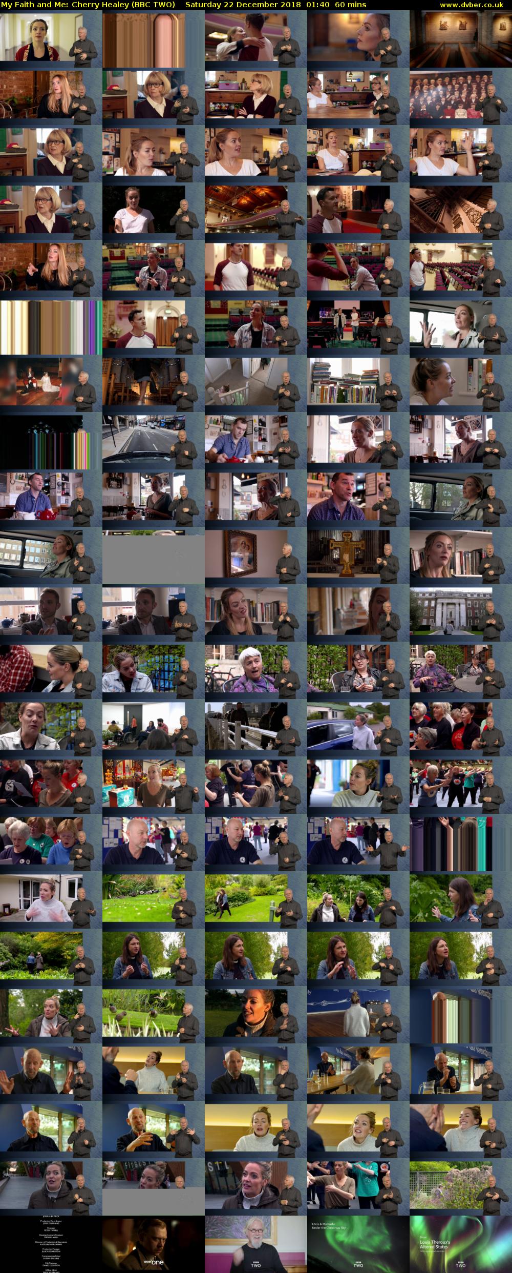 My Faith and Me: Cherry Healey (BBC TWO) Saturday 22 December 2018 01:40 - 02:40