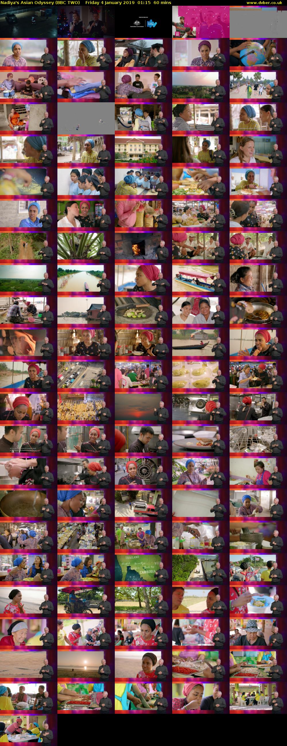 Nadiya's Asian Odyssey (BBC TWO) Friday 4 January 2019 01:15 - 02:15