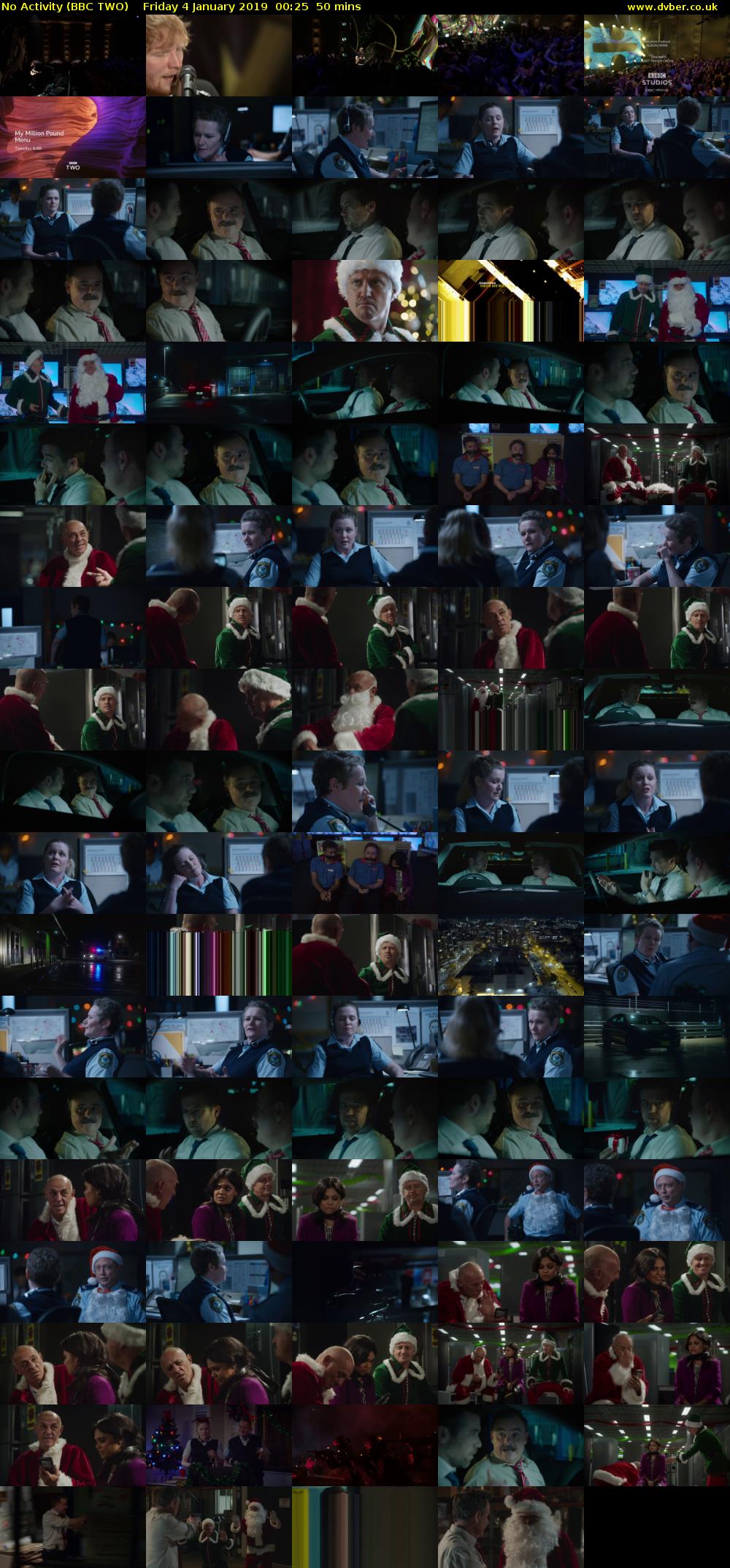 No Activity (BBC TWO) Friday 4 January 2019 00:25 - 01:15