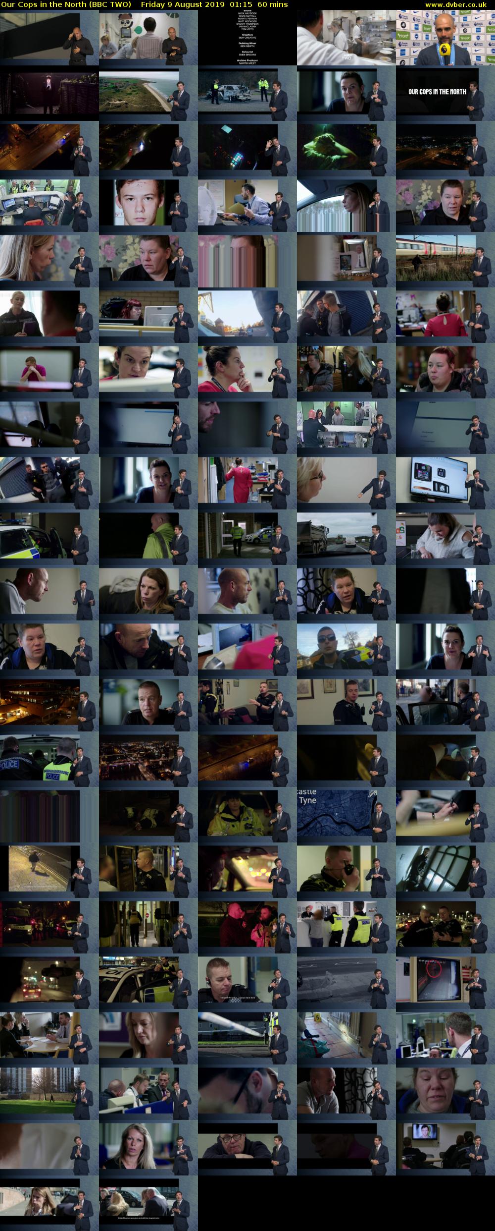 Our Cops in the North (BBC TWO) Friday 9 August 2019 01:15 - 02:15