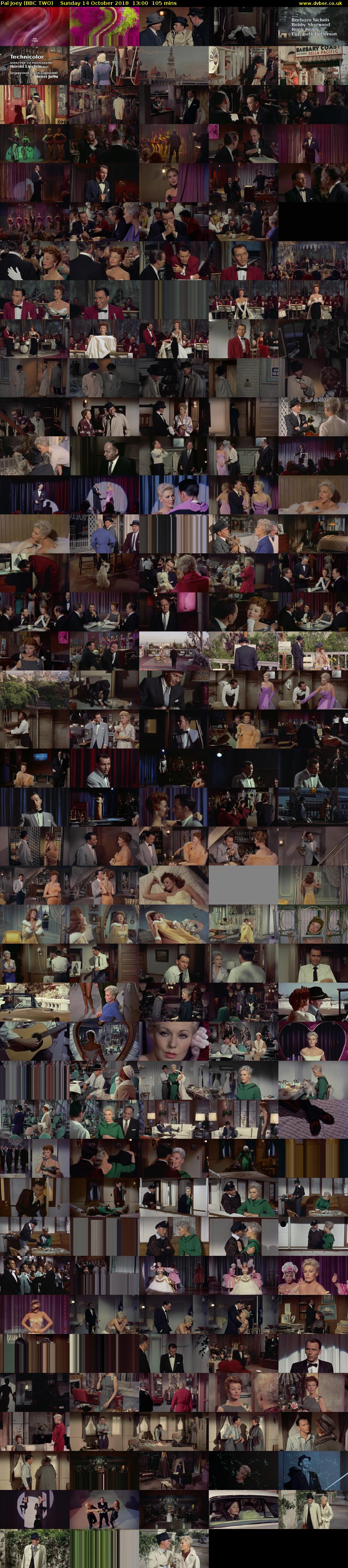 Pal Joey (BBC TWO) Sunday 14 October 2018 13:00 - 14:45