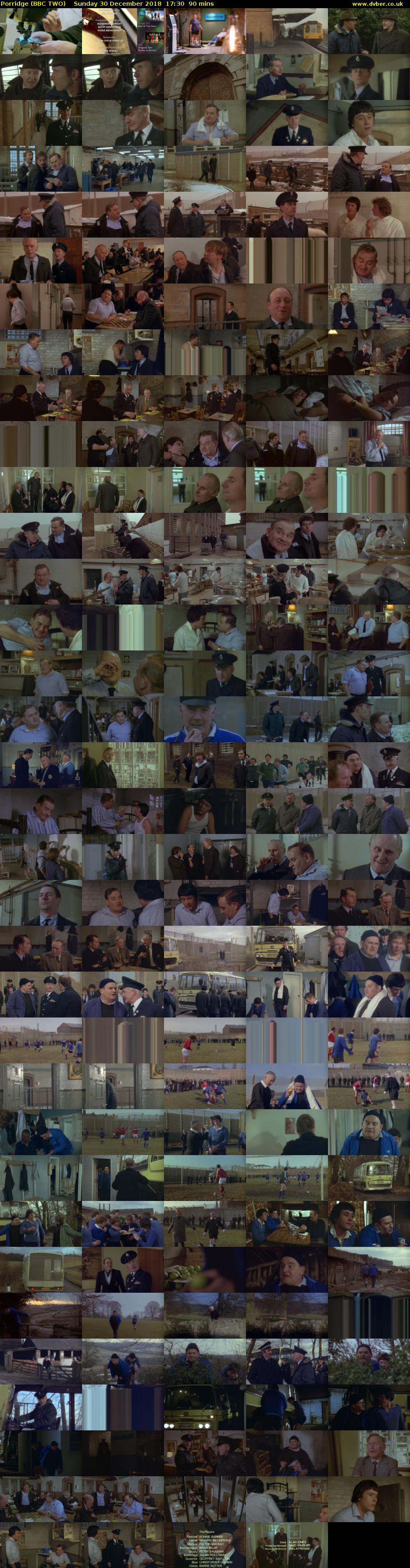 Porridge (BBC TWO) Sunday 30 December 2018 17:30 - 19:00