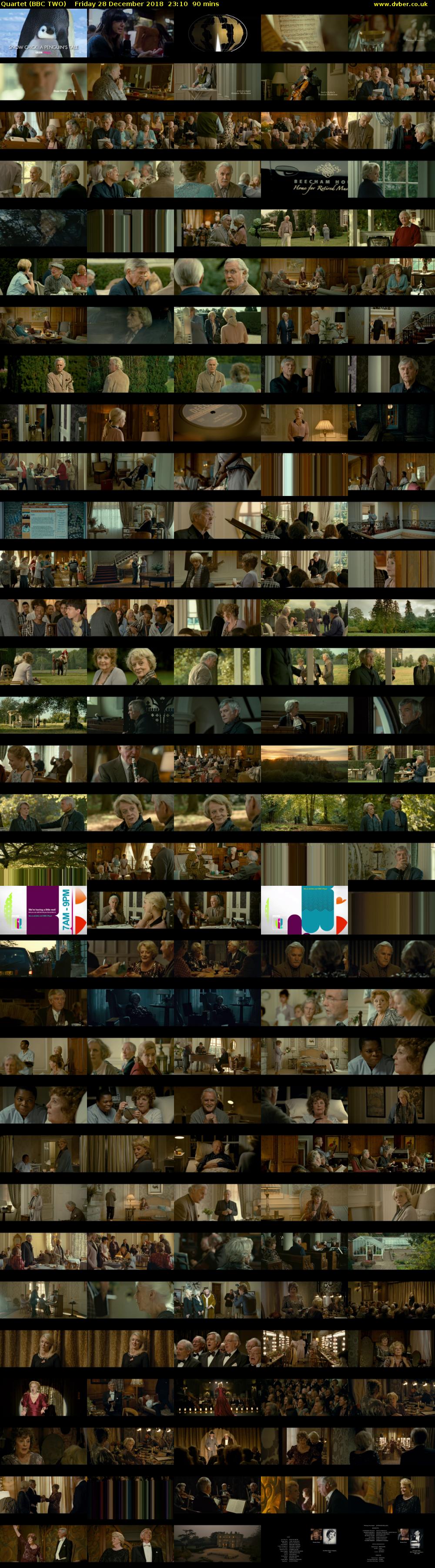 Quartet (BBC TWO) Friday 28 December 2018 23:10 - 00:40