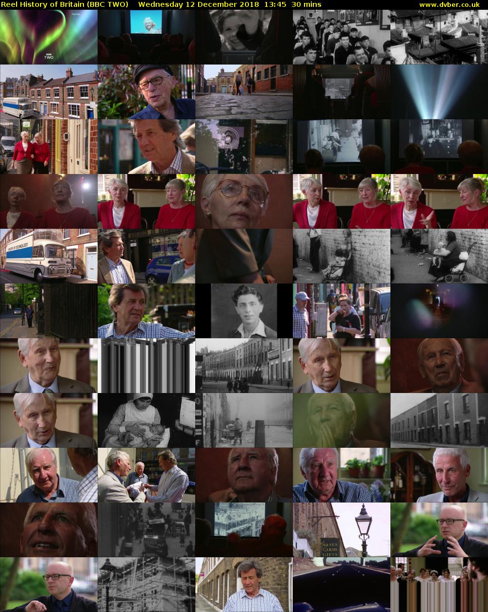 Reel History of Britain (BBC TWO) Wednesday 12 December 2018 13:45 - 14:15