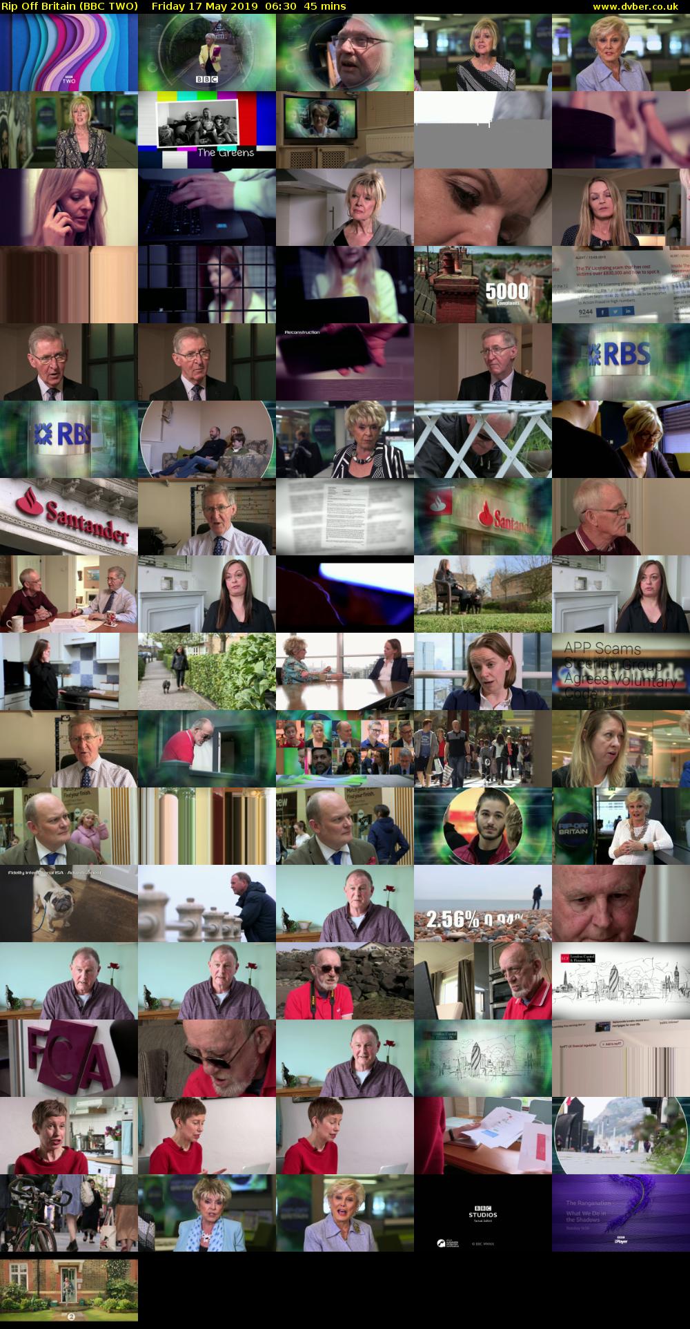 Rip Off Britain (BBC TWO) Friday 17 May 2019 06:30 - 07:15