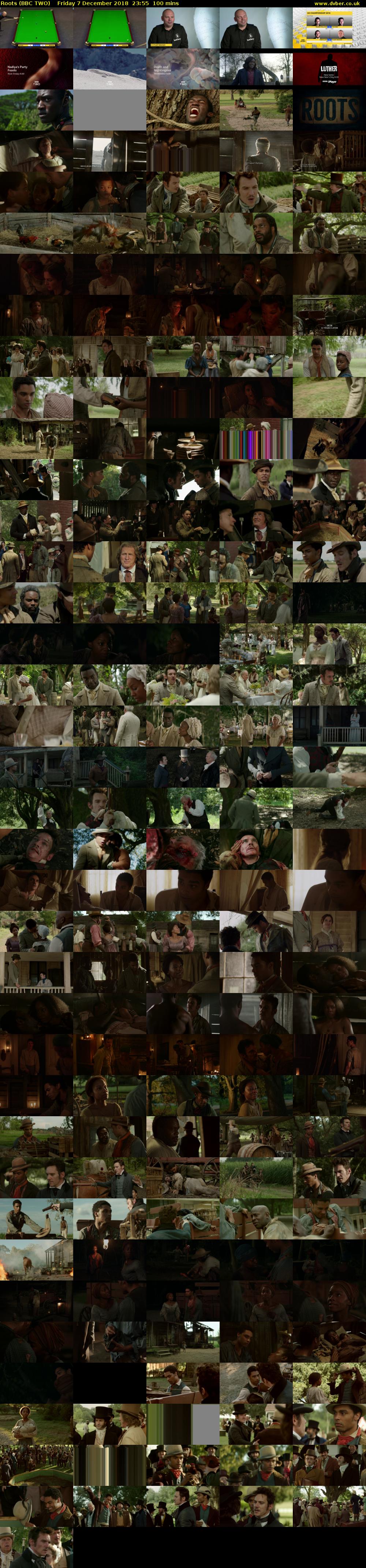 Roots (BBC TWO) Friday 7 December 2018 23:55 - 01:35