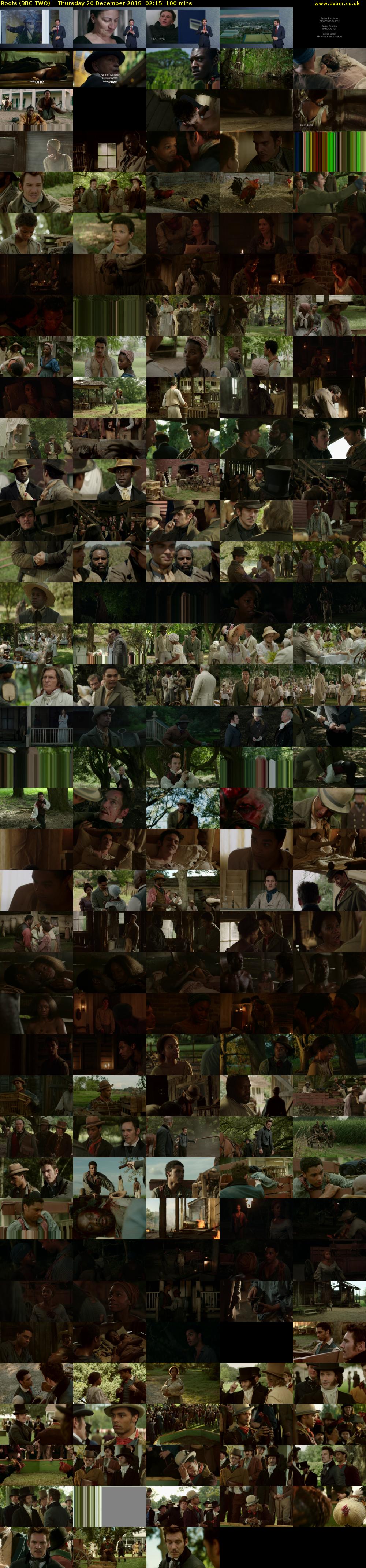 Roots (BBC TWO) Thursday 20 December 2018 02:15 - 03:55