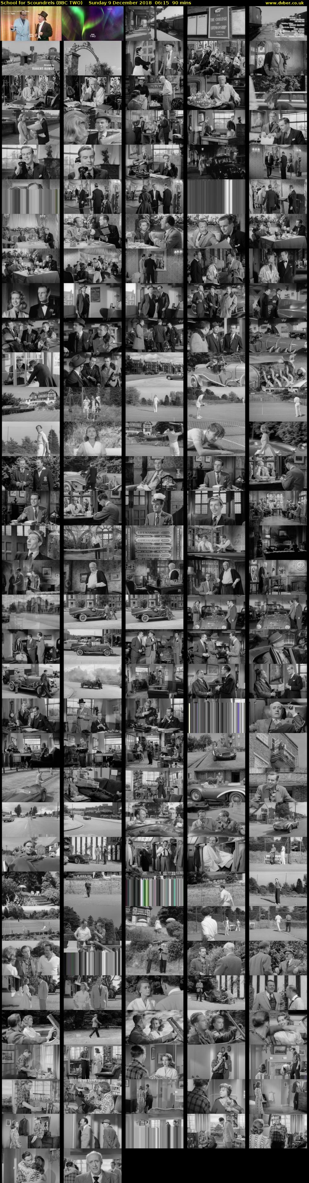 School for Scoundrels (BBC TWO) Sunday 9 December 2018 06:15 - 07:45