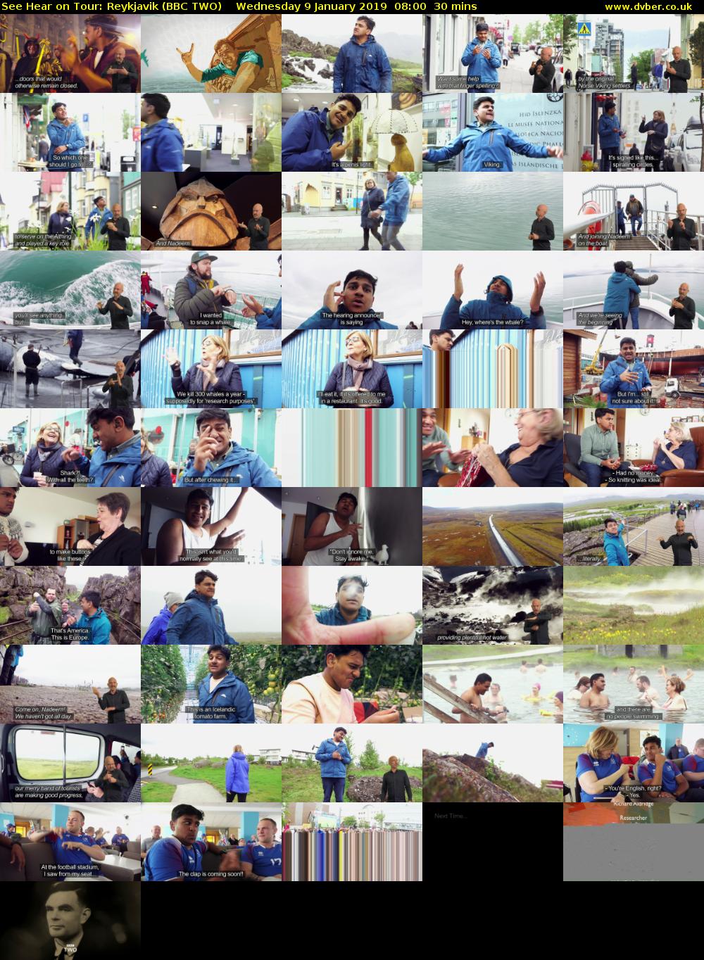See Hear on Tour: Reykjavik (BBC TWO) Wednesday 9 January 2019 08:00 - 08:30